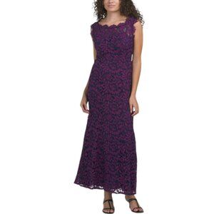 ALEX EVENINGS Petite Lace Gown